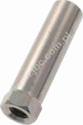 ET23-M4R4 Gniazdo nieizolowane 4mm, gwint wew.M4x3mm, L=23mm, ELECTRO-PJP, ET23M4R4, WYPRZEDAŻ