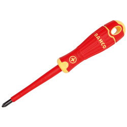 Bahco B197.002.100 BAHCOFIT Insulated Screwdriver Phillips Tip PH2 x 100mm