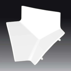 Pokrywa narożna wewnętrzna (dostęp z trzech stron) dla kanałów LR 30 biała 8855/3_HB