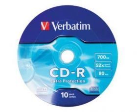 CD-R VERBATIM 700MB 52X SP10