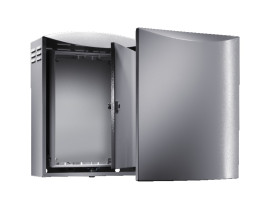 Szafka wolnostojąca, CS, drzwi: 1, Aluminium, Szary, 560 x 420 x 210mm, IP55, Uszczelniona