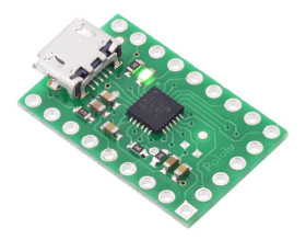 Pololu CP2102N USB-to-Serial Adapter Carrier