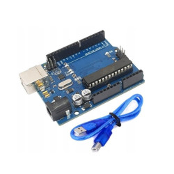 Moduł Arduino UNO R3 Atmega328P -PU + kabel (328P-PU) KLON