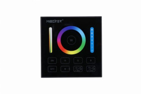Panel MiLight 1strefa RGB+CCT czarny bat sterownik B0B