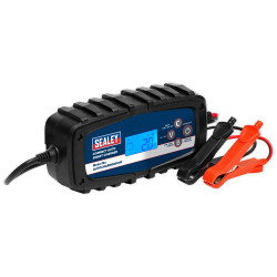Sealey AUTOCHARGE400HF Compact Auto Smart Charger 4A 9-Cycle 6/12V - Lithium