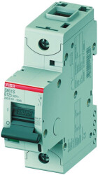 Wyłącznik miniaturowy High Performance, Typ D, 1-biegunowy, 63A, 690V ac, 250 V, ABB, S800S 50 kA
