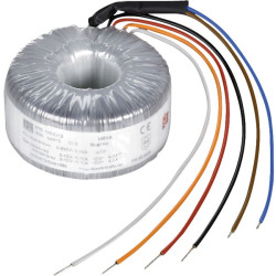 Block RTE 120/2x12 120 VA toroidal isolation transformer 230 V to 2 x 12 V
