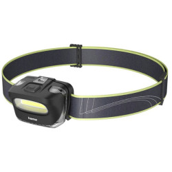 Hama 00228614 Headlamp LED 2 Modes Battery Powered 83G Ideal For Jogging