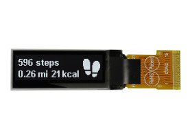 Wyświetlacz OLED 0.91cal Biały macierz pasywna 128 x 32pikseli Midas COG SPI