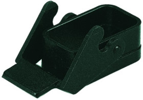 Surface mount housing, size Han-Compact, PC, longitudinal bow locking, IP65, 09120080327