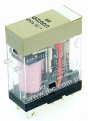 G2R-1-S 230AC(S), Przekaźnik, SPDT (1 styk), napięcie cewki 230VAC, obciążenie styku max. 10A, OMRON, G2R1S230ACS