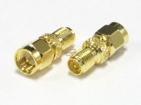 PRZEJŚCIE SMA GNIAZDO Z BOLCEM NA WTYK SMA Z BOLCEM RSMA/SMA