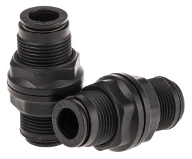 Złączka pneumatyczna Wciskane 8 mm Wciskane 8 mm Legris Adapter grodziowy do rur