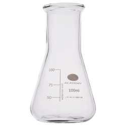 Academy Conical Flask Wide Mouth100ml Pack of 12