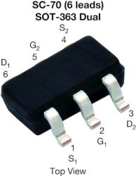 Si1902CDL Dual N-Channel 20 V (D-S) MOSFET