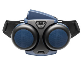 Zestaw zasilanego aparatu oddechowego, do uzytku z: Urządzenie ochrony dróg oddechowych