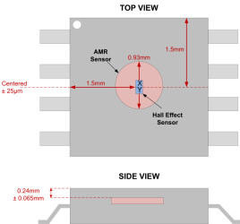 High-precision analog 360° range angle sensor and signal conditioner with fixed gain | DGK | 8 | -40 to 150