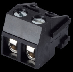 CTB1302/2 Plug-in screw terminal - 2-pole, RM 5 mm, 0°/90°