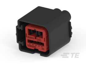 Akcesorium do złącza motoryzacyjnego 7-pinowe TE Connectivity 2-rzędowe 1732 Montaż na kablu Kabel Obudowa do zacisków