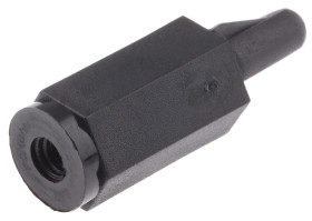 Wspornik słupkowy PCB TCBN-T1-M3-8-15, Ø 4mm, H 15mm, materiał: Nylonowe, Essentra