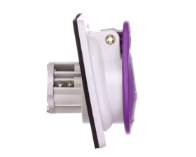 P17 Gniazdo tablicowe 32A/24V/2P IP44 fioletowe 055295