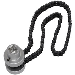 Sealey CV937 Air Dryer Cartridge Chain Wrench Ø73-169.5mm 1/2"Sq Drive