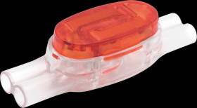 1905C134 Double-core connectors, gel-filled, red, 0.5 - 0.9 mm, 10 pcs.
