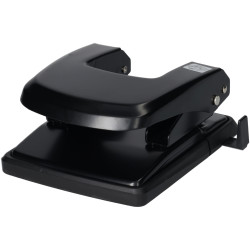 Rapid Metal Hole Punch 40 Sheets Black