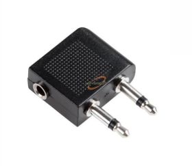 ZŁĄCZE 2xWT. 3.5 MONO NA GN.3.5 DO SAMOLOTU