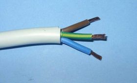 OMY-3x1,50 ŻO=H03VV-F BIAŁY PRZEWÓD 300V