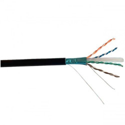 Kabel teleinformatyczny securityNET F/UTP kat.6A PE zewnętrzny suchy /bębnowy/ SEC6AFTPD