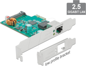 89139 Network card, PCI Express, 2.5 Gigabit Ethernet, 1x RJ45
