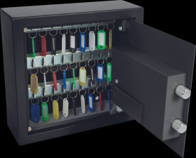 BG80021 Key box, PIN code, 30 hooks