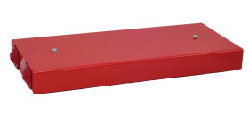 Puszka przeciwpożarowa PIP-7A P10x2x4 prostokątna, E90, przelotowa, wymiary 114x30x286mm, czerwony 84627616