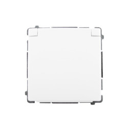 Gniazdo pojedyncze hermetyczne IP44 białe BMGZ1B.01/11 Kontakt-Simon Basic