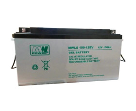 Akumulator VRLA żelowy 12V 150Ah (żywotność 12-15lat) MWLG150-12EV