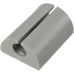 TruComponents 41049 Clip 1226945 &#xD8;11-13.50mm corner fitting Grey 1pcs