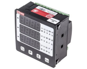 Cyfrowy miernik panelowy wielofunkcyjny, 0.5 (Lag Power Factor), 0.5 (Lead Power Factor), 1 (Normal Power Factor), 1