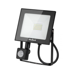 Halogen LED 20W + sensor ruchu i zmierzchu, 3000K reflektor