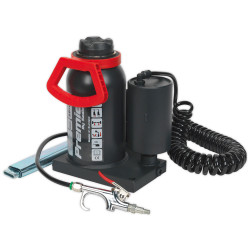 Sealey AM20 Bottle Jack Premier 20tonne Manual/air Hydraulic