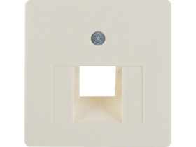 Płytka czołowa do gniazda przyłączeniowego UAE kremowy 146802 HAGER