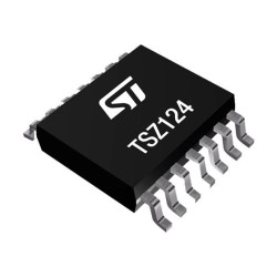 TSZ124IYPT Very high accuracy (5 uV) zero drift 5 V CMOS Op-Amps, quad, GBP=400kHz