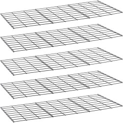 TOOLCRAFT TO-10187136 Shelf Black Metal W900mm D400mm Storage Racks