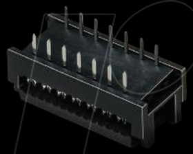 IC-Socket for flat cable, Dual-Inline, 16-pin