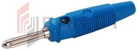 Wtyk banan 4mm BUELA-30-BU 60V=/30V~ 30A