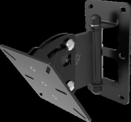 12604011 INTUSONIC VESA75-100PRO-B speaker bracket, black
