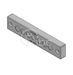 Przepust kablowy niedzielony KEL-DPZ-E, na 7 przewodów, 43780