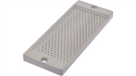 Ao000018, Reflektor, 8,3X122x50mm, Otwór Na Śrubę, 2Xo4,5Mm, Pmma+Pmma,...