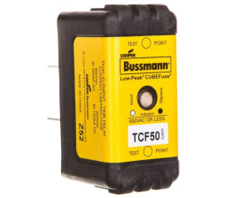 Wkładka bezpiecznikowa modułowa 26x29x55mm 50A CF J 600V AC 300V DC TCF50