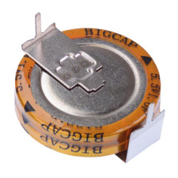 1F 5.5V Supercapacitor ±20% Horizontal Mount
